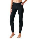 Damart - Lange fijn ribgebreide legging Thermolactyl - Dames - Zwart - XXL