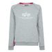 Alpha Industries New Basic Sweatshirt Dames Grey Heather