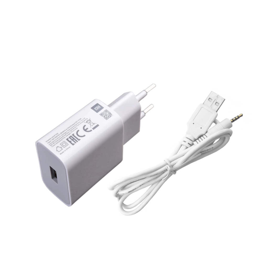 Aquasound Aquasound USB-A adapter 12V met kabel wit