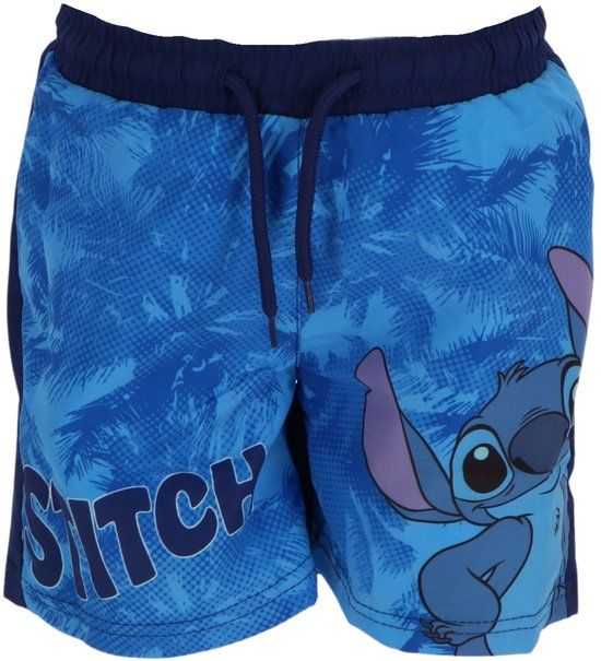 4KidsOnly Lilo & Stitch Zwemshort - Blauw - Maat 122/128