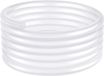 Sans marque Tuyau flexible en PVC 5 mètres 4 mm ID x 6 mm OD