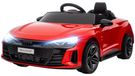 HOMCOM Elektrische kinderauto, kinderauto met afstandsbediening, rood
