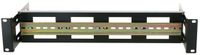 DSIT 2U DIN rail voor 19 inch racks - in diepte verstelbaar