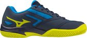 Mizuno Exceed Star CC Chaussures de tennis Chaussures de padel Junior Bleu Jaune