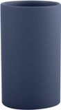 Spirella Tandenborstelhouder TUBE-MATT – Tandenborstel Beker voor de Badkamer – Borstelhouder 7 x 11,5 cm – Blauw – Kunststof – Modern