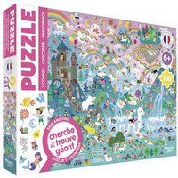Auzou PUZZLE CHERCHE ET TROUVE - LICORNES