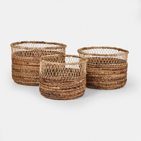 LOBERON Mand set van 3 Wynlea bruin