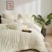 TRANKIELO® Linge de lit Seersucker 135 x 200 cm