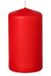Trend Candles Bougie cylindrique/bougie tronc - rouge - 5 x 10 cm - 23 heures de combustion