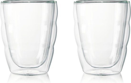 Bodum PILATUS Dubbelwandige Theeglazen/Koffieglazen - 0.25 l - 2 stuks