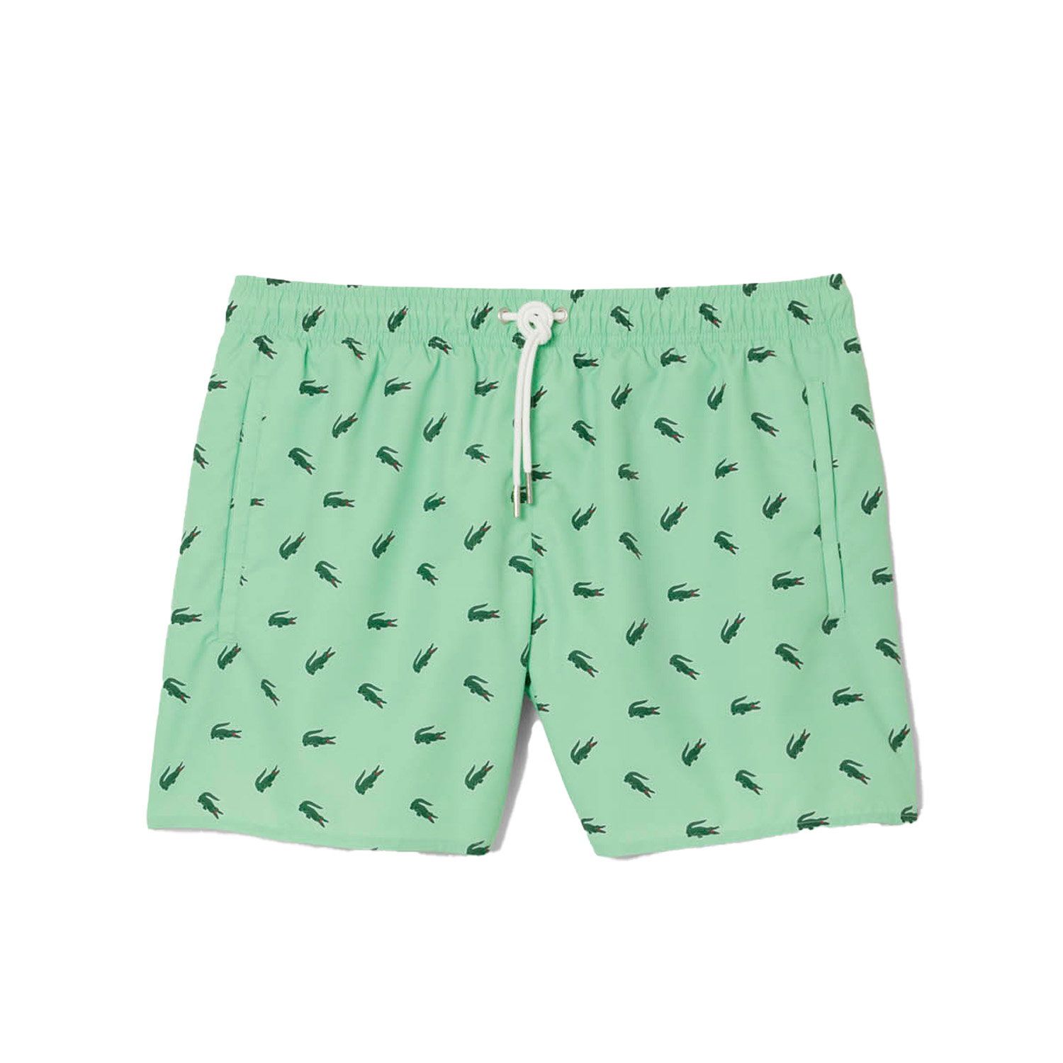 Lacoste Zwembroek Met Krokodillenprint