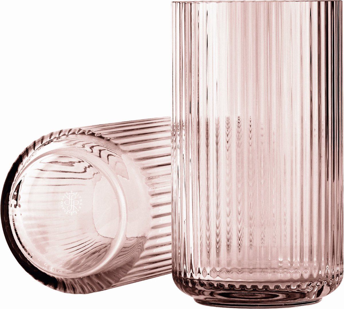 Lyngby Porcelaen Lyngby Vaas - 25 cm - Roze