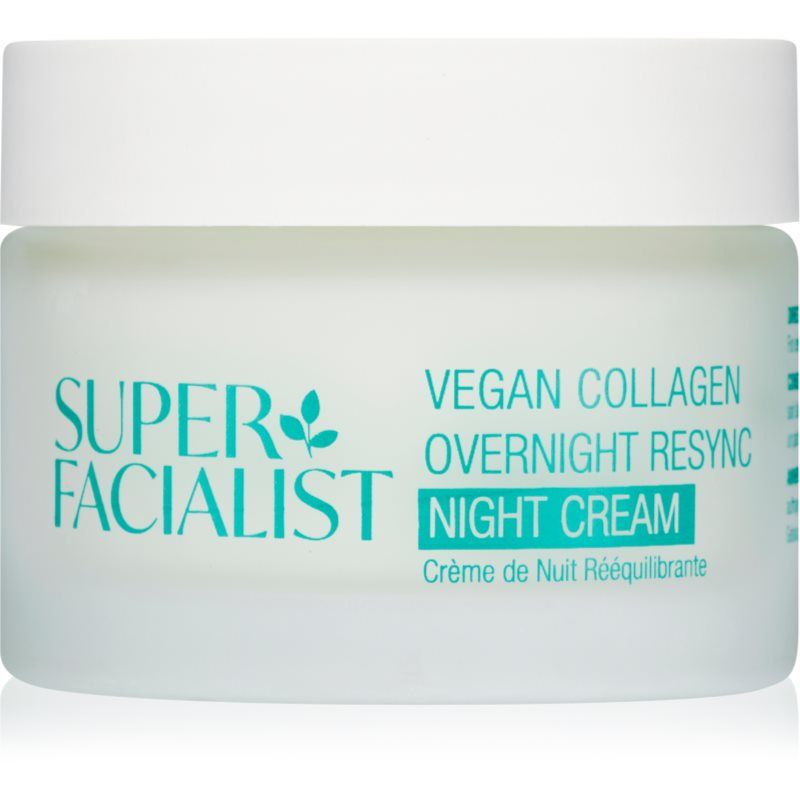 Super Facialist Vegan Collagen Resync Night Cream 50ml