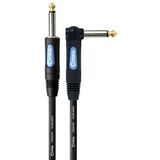Cordial Essentials - Instrumentkabel - REAN Jack 6,3 mm Haaks en Recht - Verguld - 1,5 m