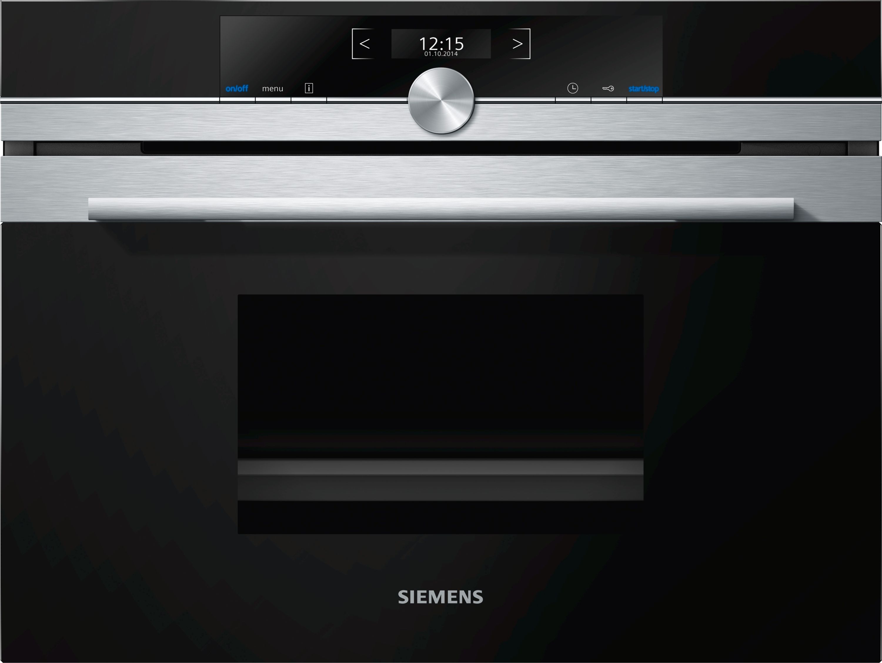 Siemens iQ700 CD634GAS0 Stoomoven - Zwart/RVS - Klein