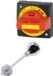 Eaton PKZ0-XRH-MCC Deurkoppeling hendel Uitschakelbaar (l x b x h) 64 x 64 x 54 mm Rood, Geel 1 stuk(s)