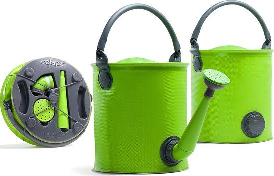 Colapz Opvouwbare Emmer en Gieter 9L - Groen - BPA-vrij - 27 x 22 x 22 cm
