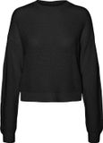Noisy May NMMaysa L/S O-neck knit NOOS Gebreide trui zwart M