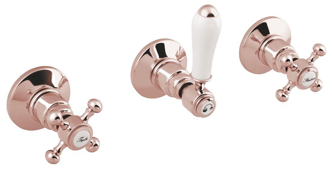 Reitano Rubinetteria ANTEA Inbouw douchemengkraan - Roze goud