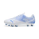PUMA RAPID FG/AG Heren Sportschoenen - Puma White-Ultra Blue