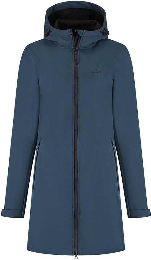 Kjelvik Outdoorjas Ines Donkerblauw