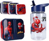 4KidsOnly Vadobag Spiderman lunchset; lunchbox, snackbox en drinkfles