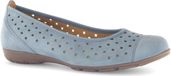 Gabor - Dames - Ballerinas - Jeansblauw - Maat 45