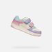GEOX WASHIBA TIENERS Sneakers - LICHTROZE/WATER - Maat 34