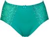 Elbrina The Body Cover Group Elbrina Slip - Embroidery - Turquoise - Dames - XL