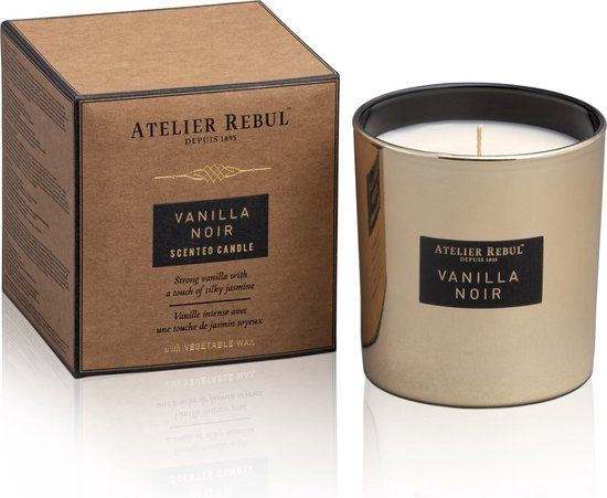 Atelier Rebul Vanilla Noir Geurkaars (210g)