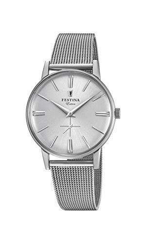 Festina Analoog kwartshorloge voor heren, met roestvrijstalen armband F20252/1