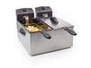 Tristar FR-6937 Dubbele Friteuse - 6L - 3600W - Zwart/RVS