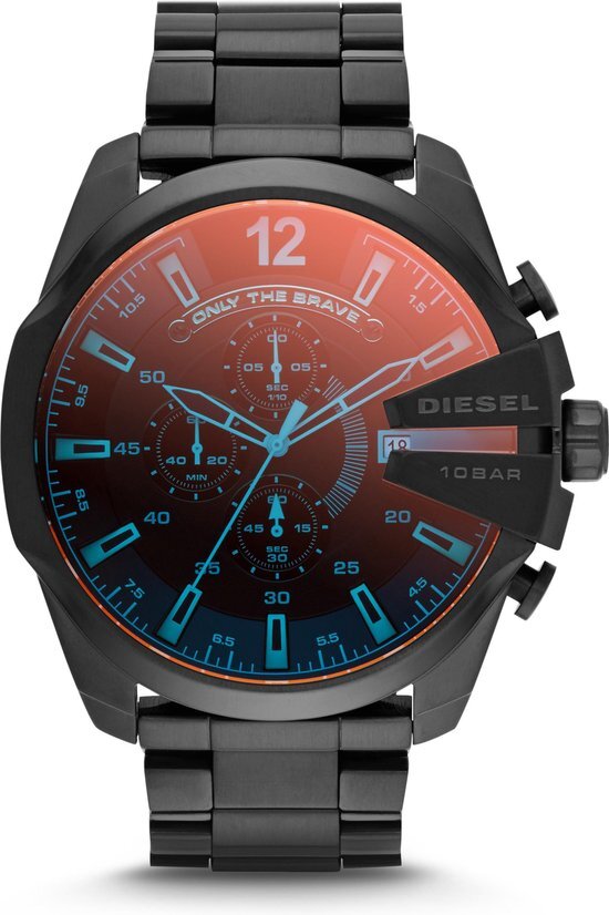 Diesel horloge Zwart