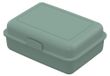 Pausen-Box Lunchbox en plastique biologique - boîte à pain robuste avec fermeture à clip, pour enfants et adultes - menthe verte