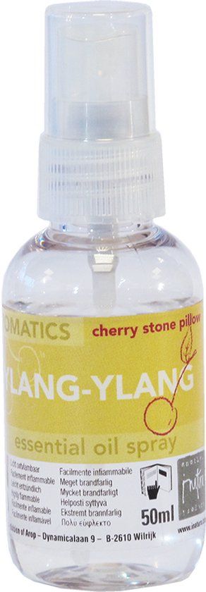 Kersepitje Aromatics - Flesje 50ml aromaspray gebaseerd op etherische YLANG YLANG olie