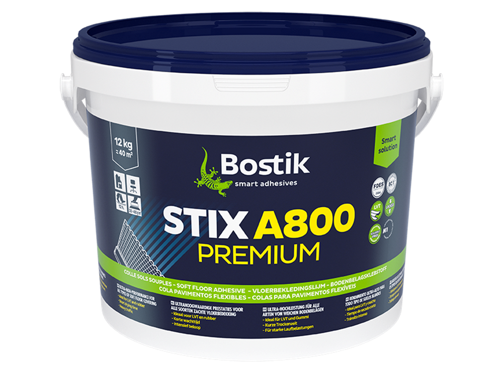 Bostik STIX A800 PREMIUM | Gebroken wit | Emmer 18 kg