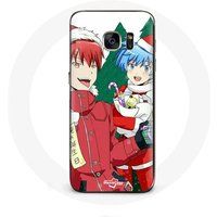 Maniacase Hoesje voor Samsung Galaxy S7 Edge Karma en Nagisa Assassination Classroom Anime Kerstdag Maniacase