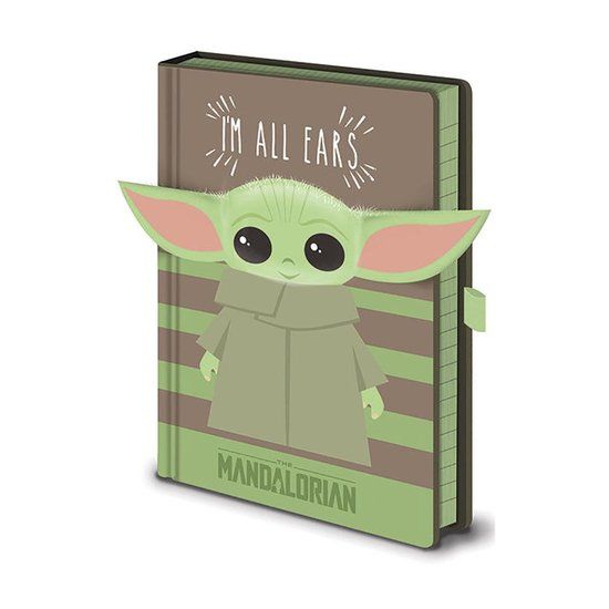 Pyramid International Star Wars The Mandalorian Premium A5 Notebook I'm All Ears Brown/Green