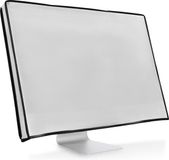kwmobile Housse de protection moniteur blanc