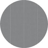 vidaXL Zwembadgrondzeil - Ø 458 cm - Polyester Geotextiel - Lichtgrijs