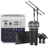 SubZero 4-kanalen Mini Mixer en Microfoon Pakket