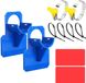 Kivora B.V. Porte-tuyau - 2 pièces, pour tuyau de piscine, Convient pour 26-38mm (Bleu)