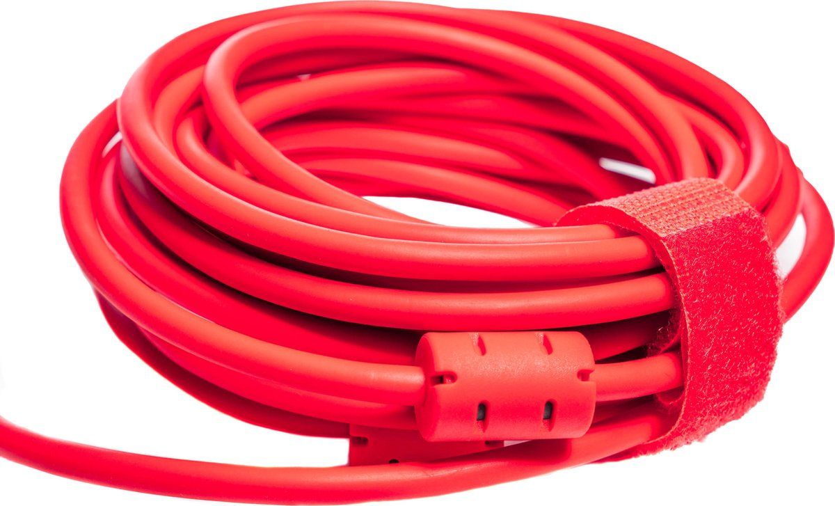 IQwire Tethering Cable USB C - Mini B Straight 5m - Red
