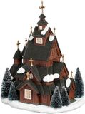 Luville - L'église en bois