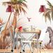 Ambiance Sticker Panoramisch behang voorgelijmd equatoriale jungle H 280 x B 240 cm