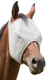 Weaver Leather Vliegenmasker met open oren en Xtended Life sluitsysteem, grijs, maat L