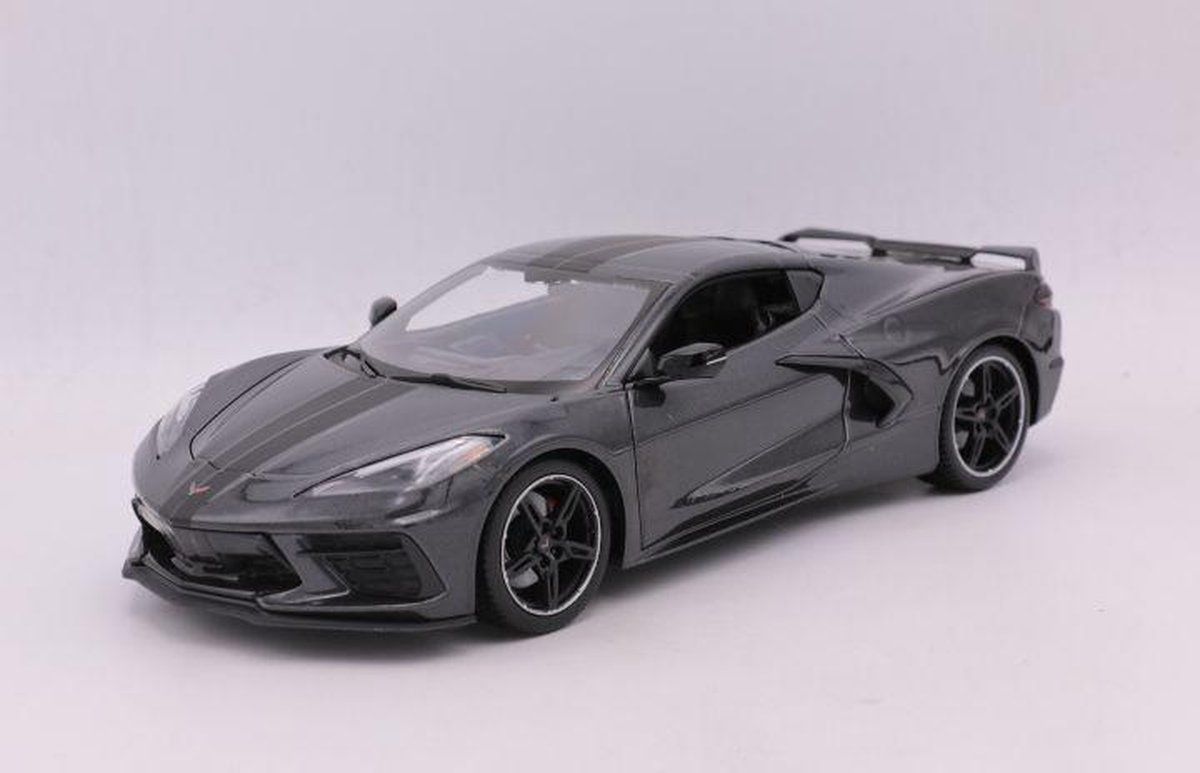 Maisto Chevrolet Corvette Stingray 2020 Grey - 8719247616197