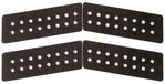 Ocean & Earth Boomerang Surf Traction Pad 4 Unités Noir