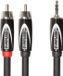 Roland RCC-10-352R audio kabel 3 m 3.5mm 2 x RCA Zwart
