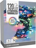 Merkloos / Sans marque Kerstverlichting 120 led- 9m - multicolor - Timer - Lichtfuncties - Geheugen - Buiten-Binnen-IP44 stekker